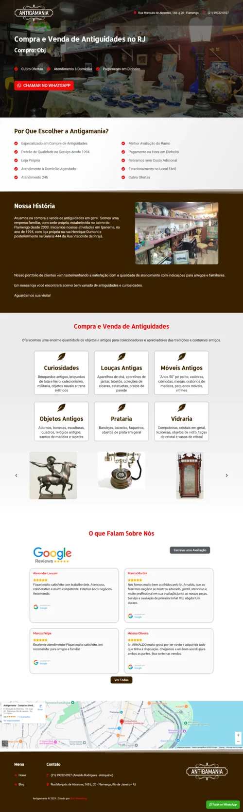Site da Antigamania